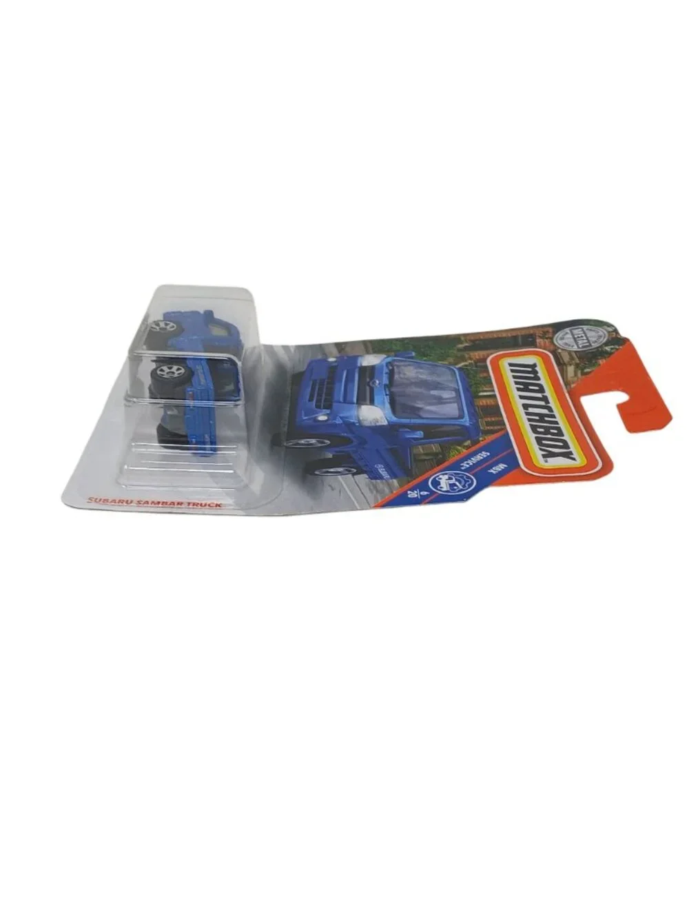 Matchbox Subaru Sambar Truck MBX Service DieCast Toy Vehicle Blue #S-12